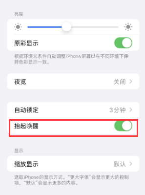 临潼苹果授权维修站分享iPhone轻点无法唤醒怎么办