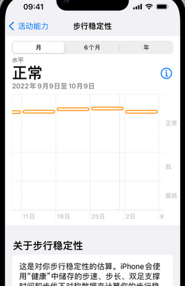 临潼iPhone手机维修如何在iPhone开启'步行稳定性通知'