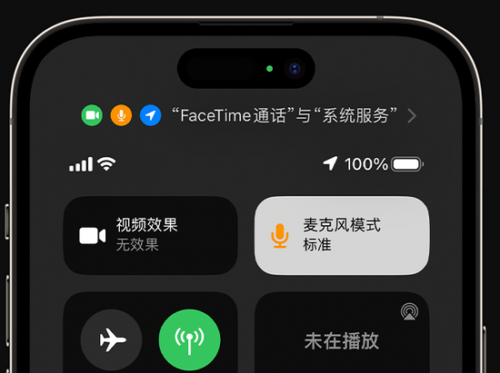 临潼苹果授权维修网点分享iPhone在通话时让你的声音更清晰 