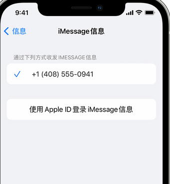 临潼apple维修iPhone上无法正常发送iMessage信息