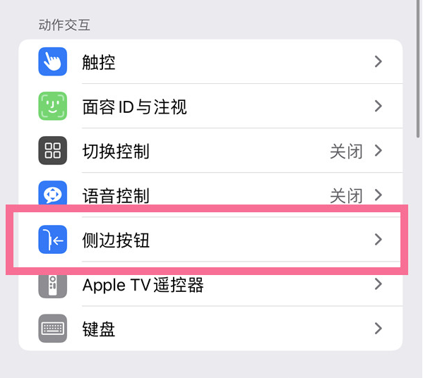 临潼苹果14维修店分享iPhone14 Plus侧键双击下载功能关闭方法 